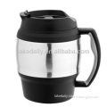 promotional new design plastic beer mug with handle